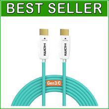 Load image into Gallery viewer, 25 Ft 8K Fiber Optic HDMI Cable - 48Gbps with Dynamic HDR for Ultimate Viewin...
