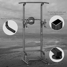 Load image into Gallery viewer, Sturdy Pull Up Bar &amp; Dip Station - 9 Height Settings for All Fitness Levels