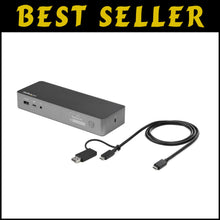 Load image into Gallery viewer, Universal Hybrid Laptop Docking Station - Dual 4K HDMI &amp; DisplayPort Support