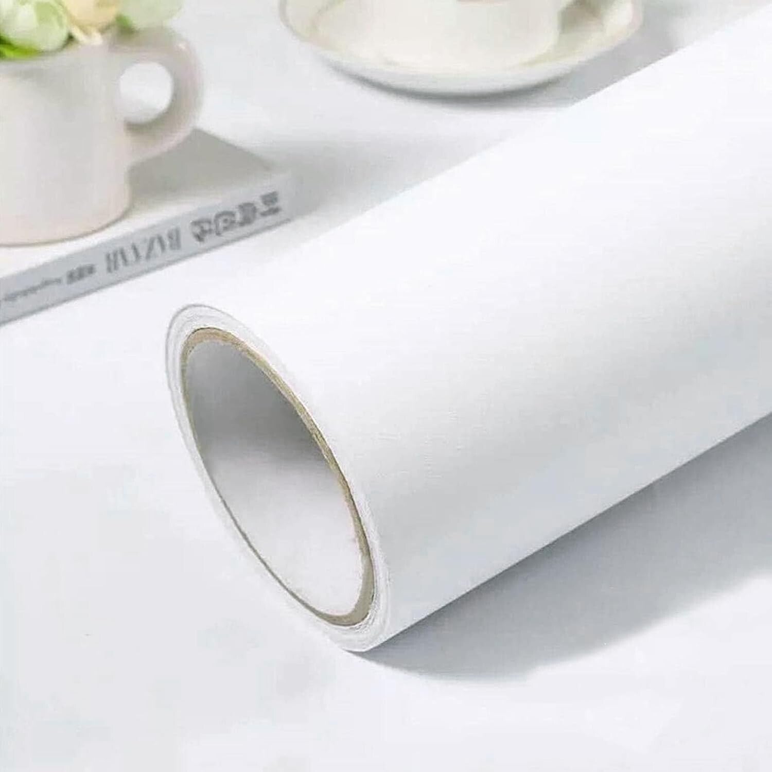 Thick Vinyl Peel and Stick Wallpaper - 15.7'' x 984.2'' for Stylish Surfaces