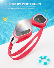Load image into Gallery viewer, Comfortable Kids Swim Goggles - Leak-Proof &amp; Wide View, 2 Pack for 6-14 Years