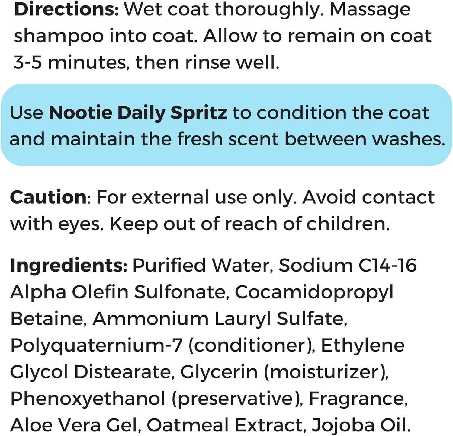 Nourishing Sweet Pea & Vanilla Shampoo Gallon - Jojoba Oil for Pets Health