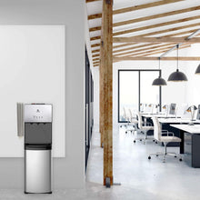 Load image into Gallery viewer, Sleek Stainless Steel Adjustable Cup Dispenser for Water Coolers – Fits 4-10oz