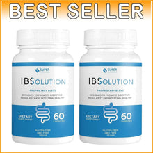 Load image into Gallery viewer, IBSolution Digestive Health Supplement - Vegan Capsules for Gas/Bloating Relief