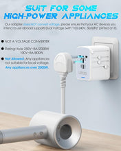 Load image into Gallery viewer, Multi-Device PD 35W Travel Adapter - Safe &amp; Efficient International Charging