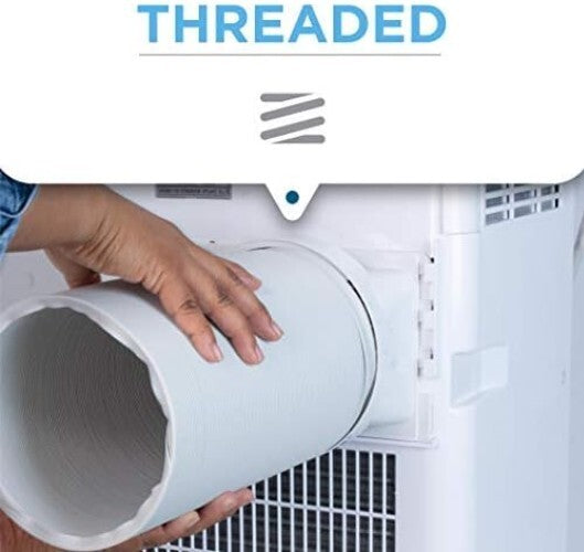 Effortless Setup Universal Window Kit for Portable ACs with 6" Exhaust Hose