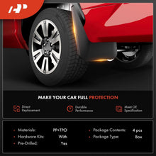 Load image into Gallery viewer, Jeep Wrangler JK Mud Flaps Set: 4PCS for Ultimate Vehicle Protection (2007-2018)
