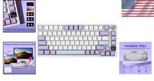 Load image into Gallery viewer, Gasket-Mounted Wireless Mechanical Keyboard with TFT Screen &amp; RGB - Ajazz AK820