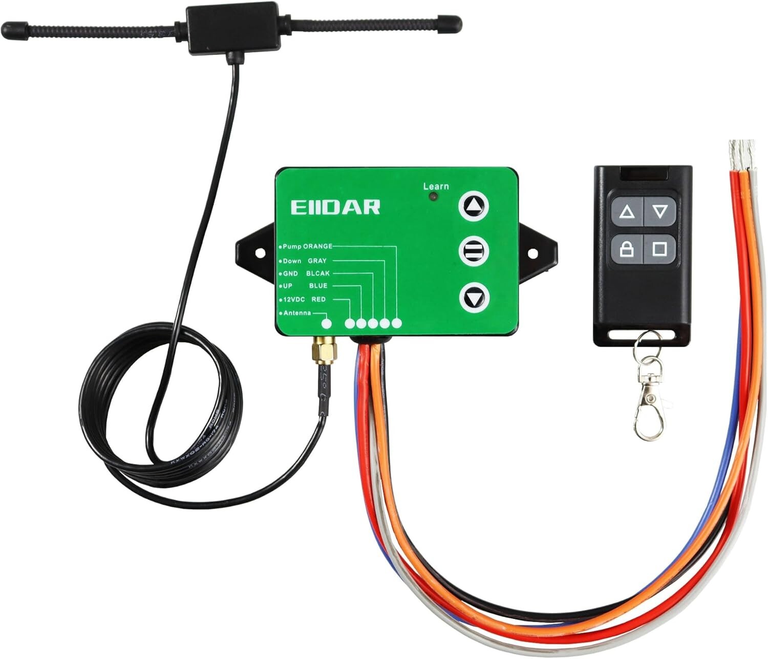 Wireless Dump Trailer Controller with 100m Range and Battery Protection Feature
