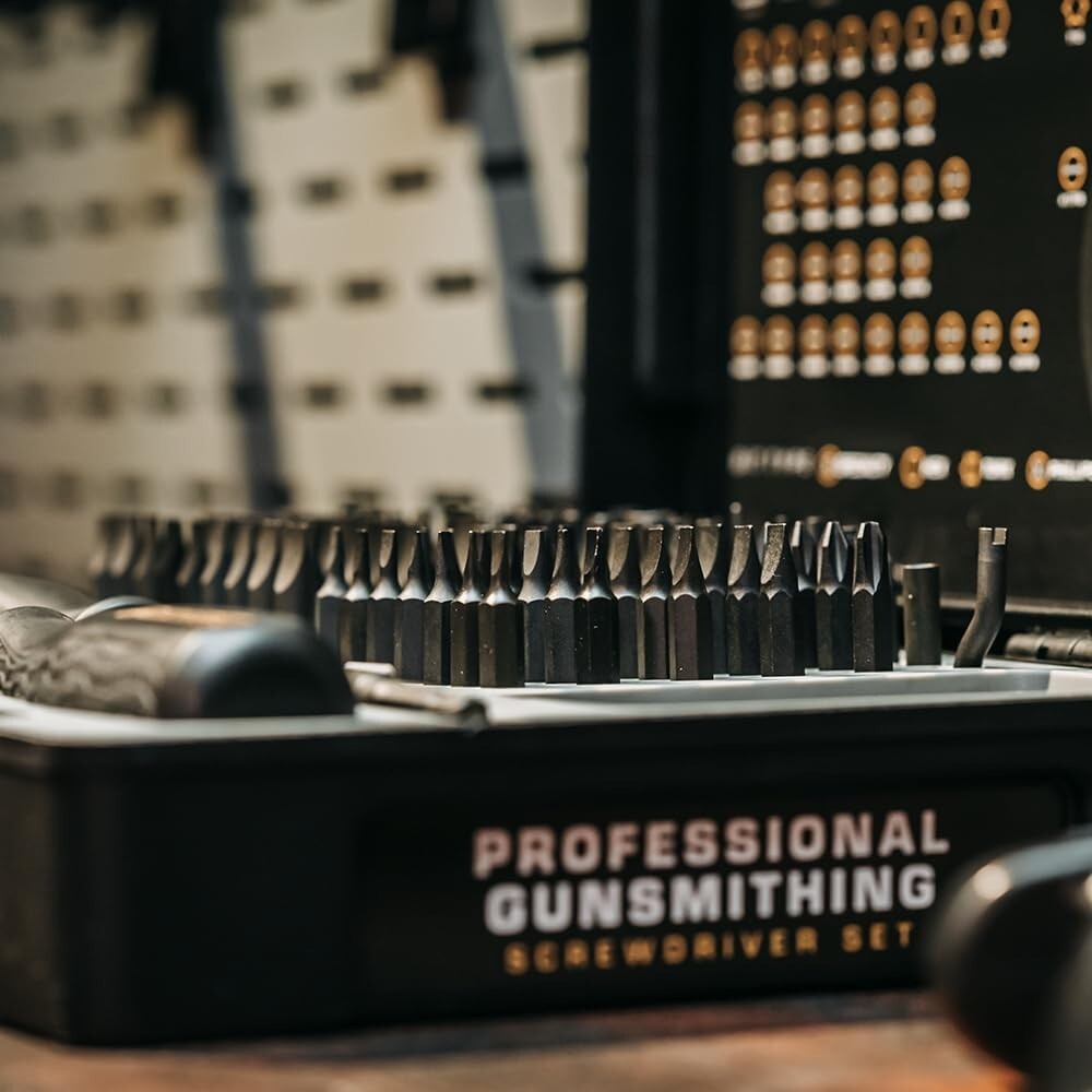 Lightweight Gunsmithing Screwdriver Set - 89 Pieces with Case for Precision