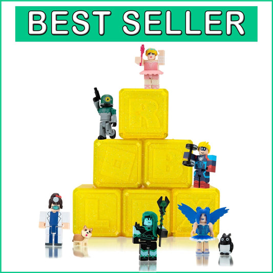 Celebrity Collection Series 7 Mystery Figure 6-Pack with Exclusive Virtual Codes