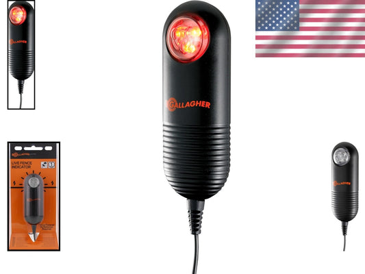 Battery-Free Fence Monitor: LED Indicator for Effortless Electric Fence Checks