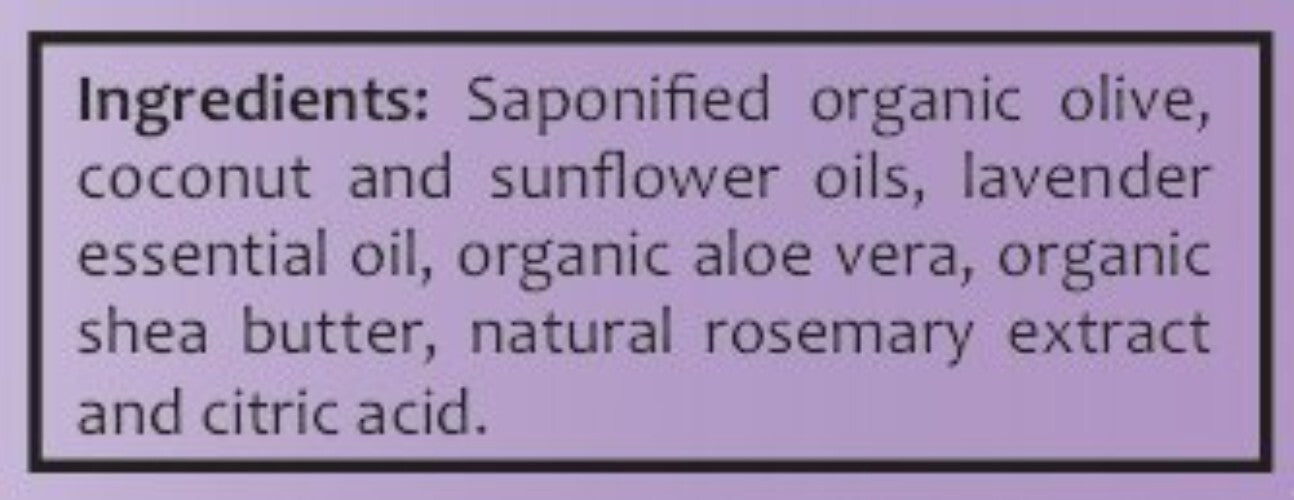 1 Gallon Pure Lavender Castile Liquid Soap - Eco-Friendly Multipurpose Cleanser