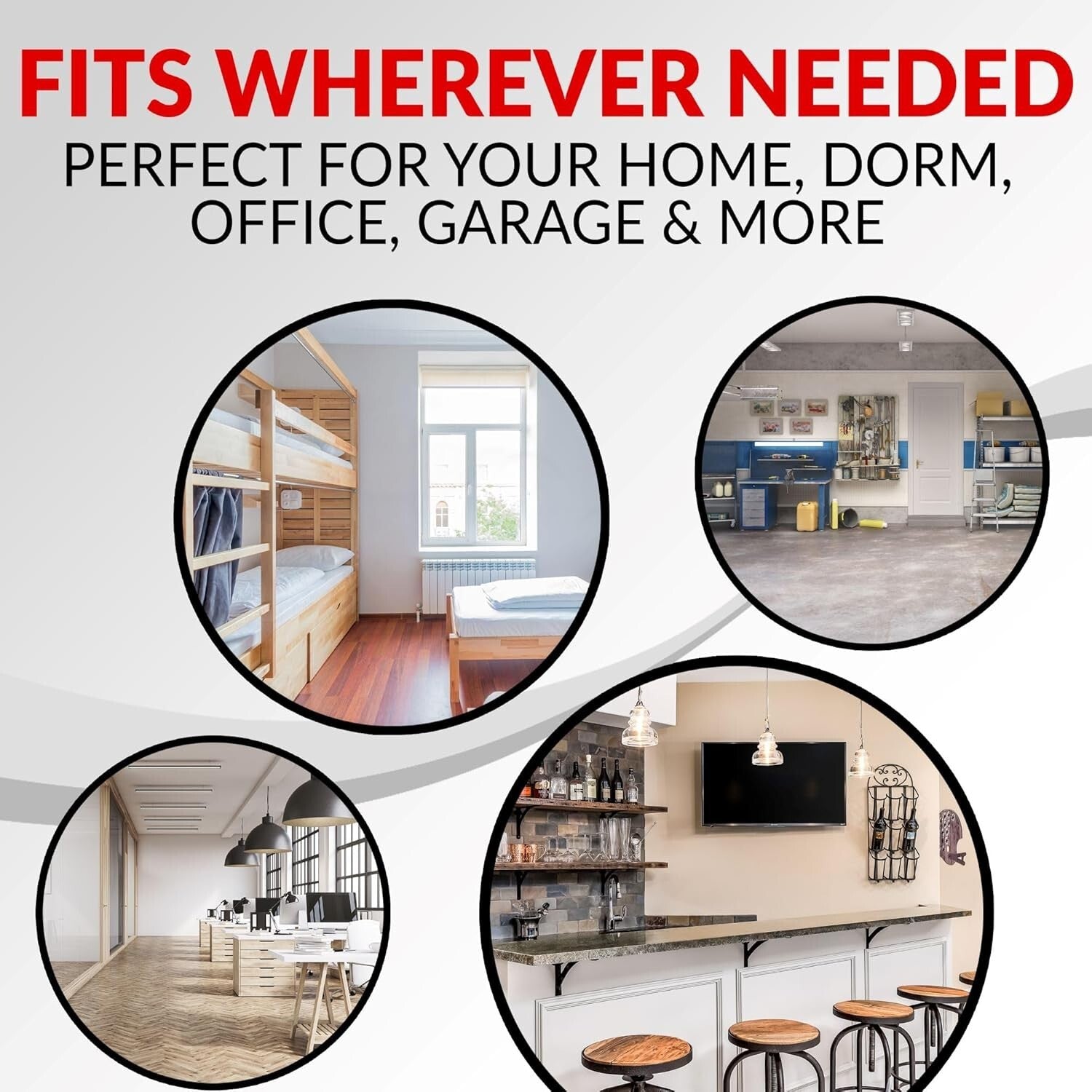 Energy Efficient Black 3.2 Cu. Ft. Fridge with Adjustable Thermostat & Shelves