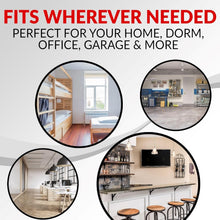 Load image into Gallery viewer, Energy Efficient Black 3.2 Cu. Ft. Fridge with Adjustable Thermostat &amp; Shelves