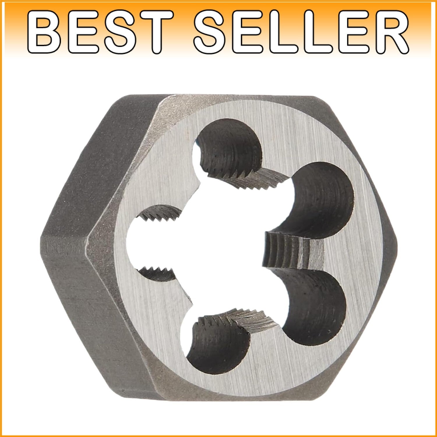 DWT Series M45 x 1.5 Hex Die - Durable Carbon Steel for Accurate Rethreading