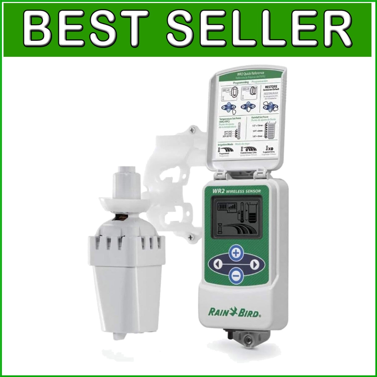 Advanced Wireless Rain & Freeze Sensor - Customizable Settings for a Lush Lawn