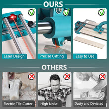 Load image into Gallery viewer, Heavy-Duty 40in Tile Cutter with Tungsten Carbide Wheel - Ideal for DIY Projects