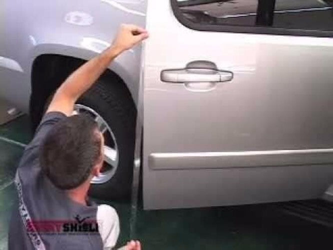 Clear Door Edge Paint Protection Film Roll - 0.4in x 10yd, UV & Water Resistant