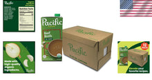 Load image into Gallery viewer, Nutritious Low Sodium Beef Broth, 32oz Cartons - 12 Pack for Everyday Use