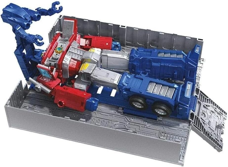 7-Inch Optimus Prime Action Figure - Converts to Modular Battle Station Mode!