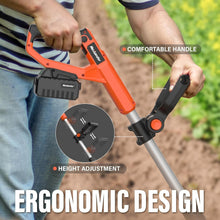 Load image into Gallery viewer, 20V Cordless Tiller Cultivator with 48 Steel Tines for Efficient Gardening