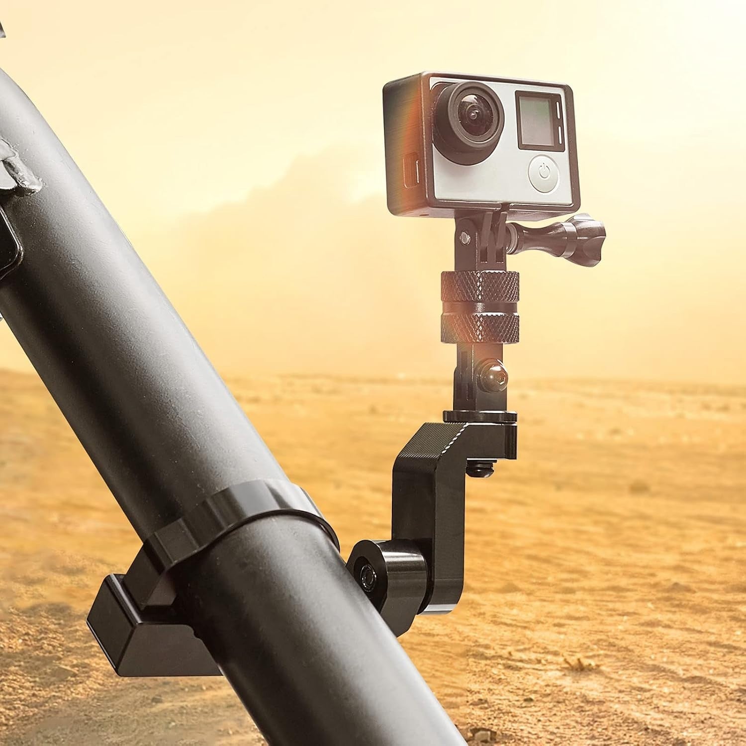 Enhanced 360° UTV ATV Camera Mount for Adventure Recording - Compatible & Stable