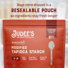 Load image into Gallery viewer, Judee's 5 lb Expandex Tapioca Starch - Dairy-Free, Ideal for Tortillas &amp; Breads