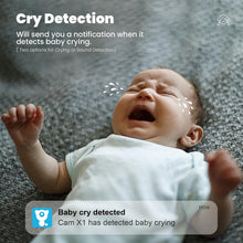 Load image into Gallery viewer, Wi-Fi Enabled 2K Indoor Camera - Pet &amp; Baby Monitor with Night Vision - 2 Pack