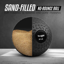 Load image into Gallery viewer, Versatile 25lbs Slam Ball - Perfect for Stronger Core &amp; Balance Training