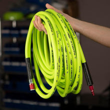 Load image into Gallery viewer, Professional Grade 3/8" x 100 ft Air Hose with Max 300 PSI and ColorConnex Plug