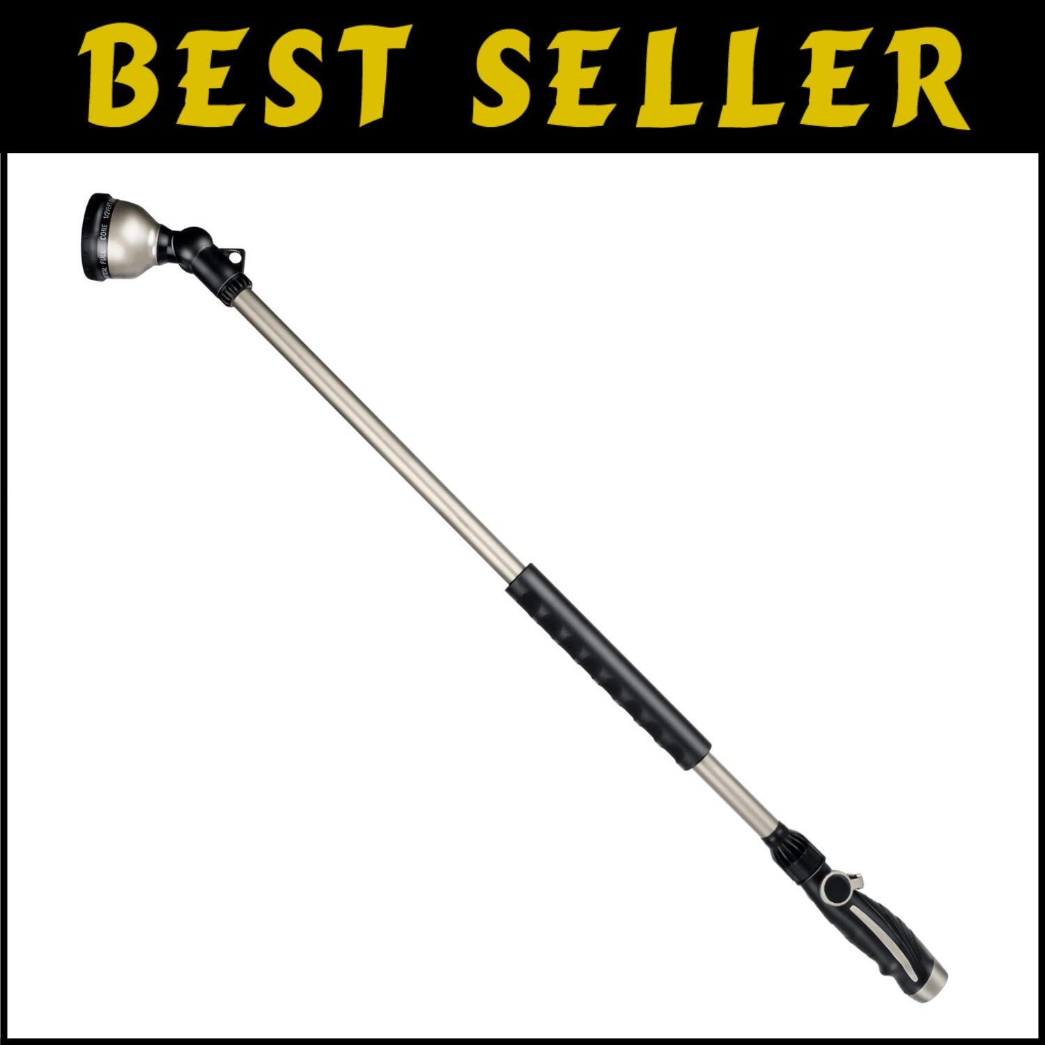 Garden Hose Wand with 10 Custom Spray Settings - Ideal for Hanging Baskets