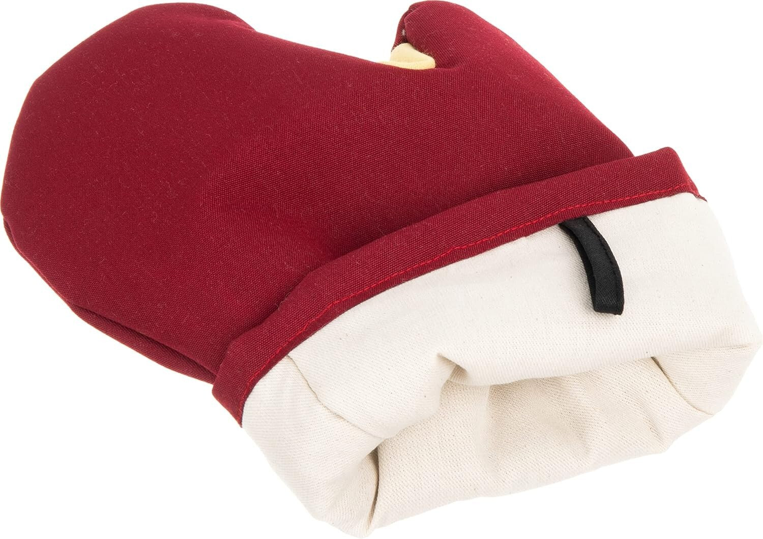 Kool-Tek Heat Protection Oven Mitt - 13” Red with Integrated Storage Solutions