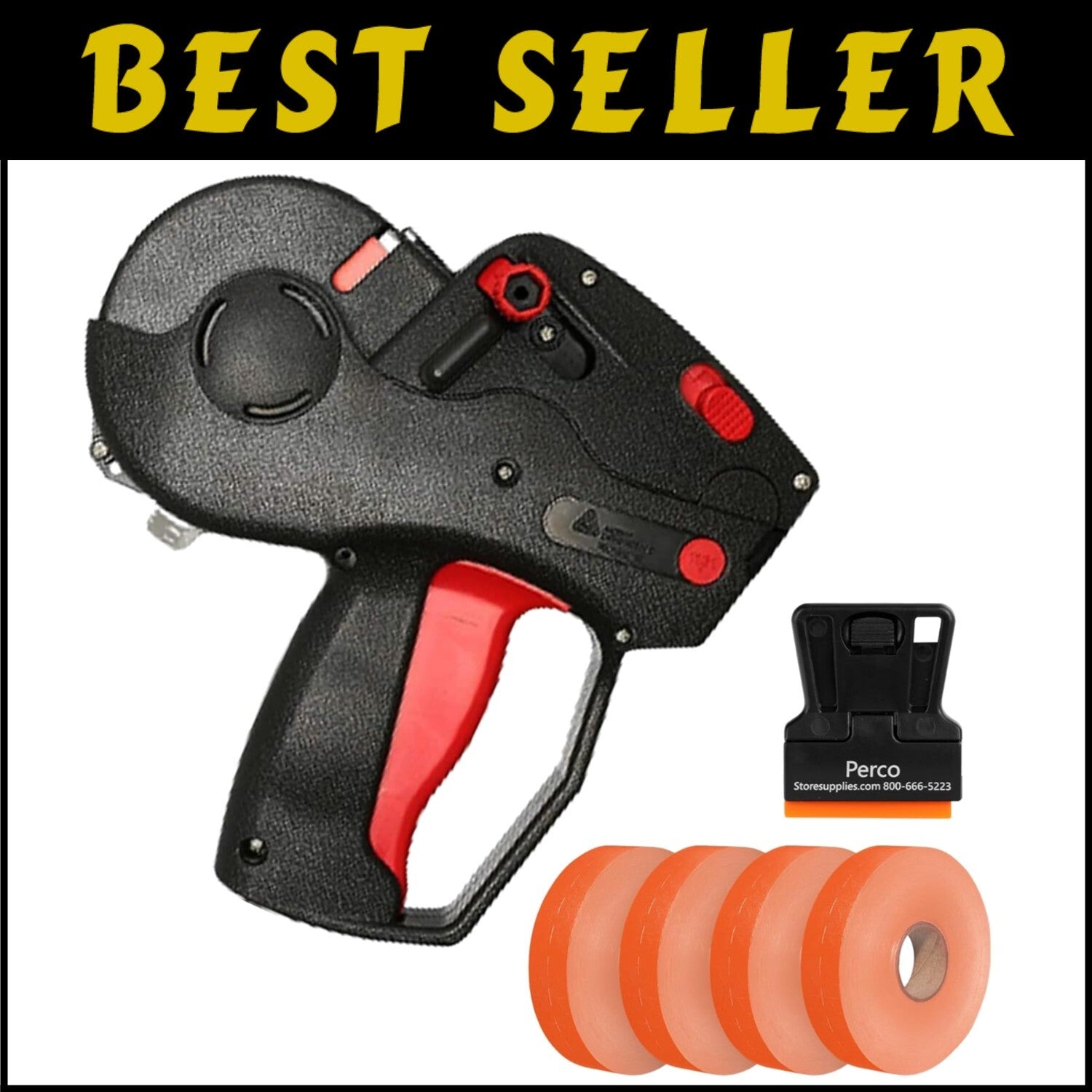 Professional Monarch 1131 Price Gun Kit - Strong Adhesive & Easy Load Labels