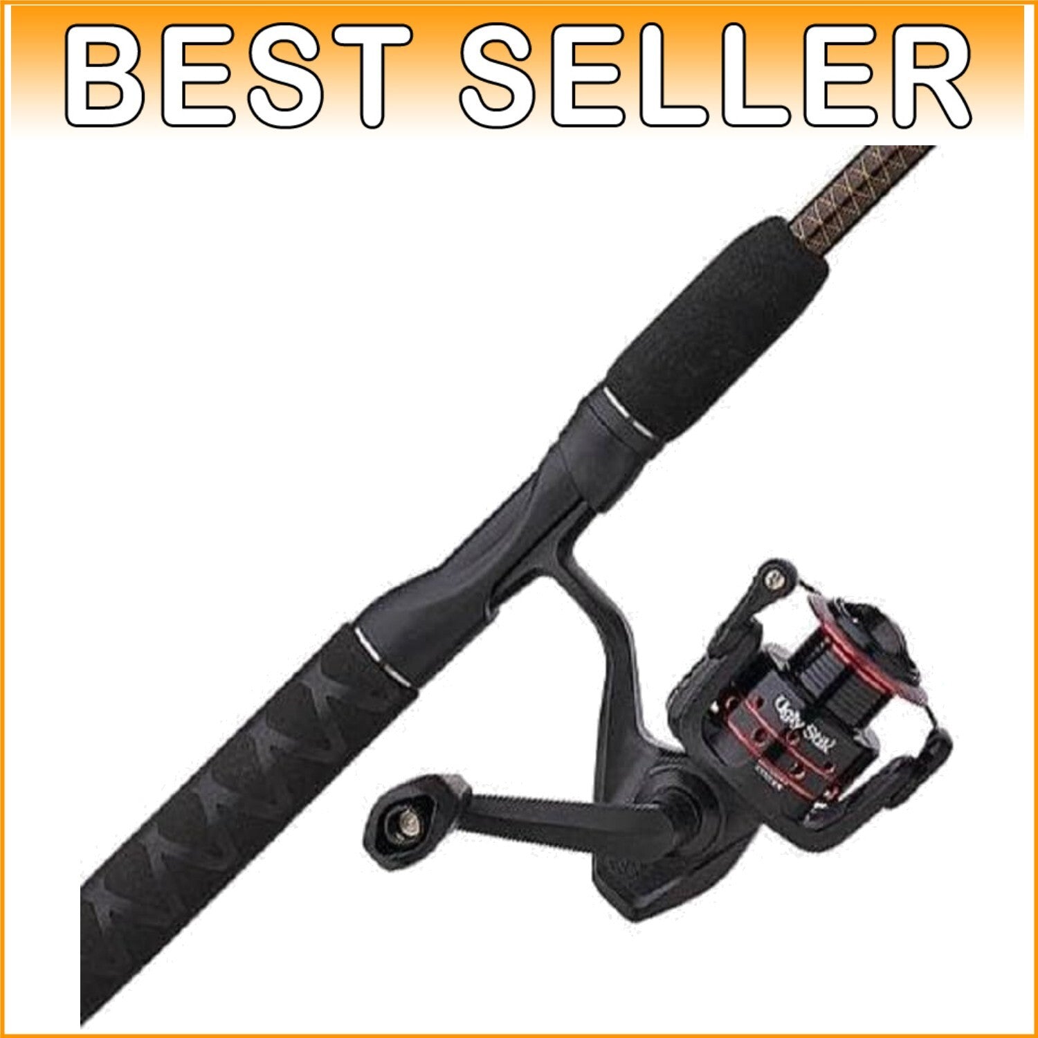 GX2 Spinning Reel and 6.5' Rod Combo - Durable, Lightweight, Ideal for Bass