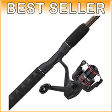 Load image into Gallery viewer, GX2 Spinning Reel and 6.5' Rod Combo - Durable, Lightweight, Ideal for Bass