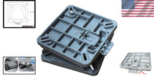 Load image into Gallery viewer, Lightweight Boat Seat Swivel Mount with Secure Removable Bracket - Universal Fit
