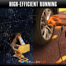 Load image into Gallery viewer, Compact Electric Scissor Jack with 12V Power Supply - Complete Tire Service Kit