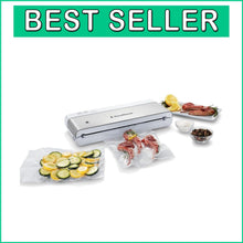 Load image into Gallery viewer, Vertical Compact Vacuum Sealer Machine for Efficient Food Preservation &amp; Storage