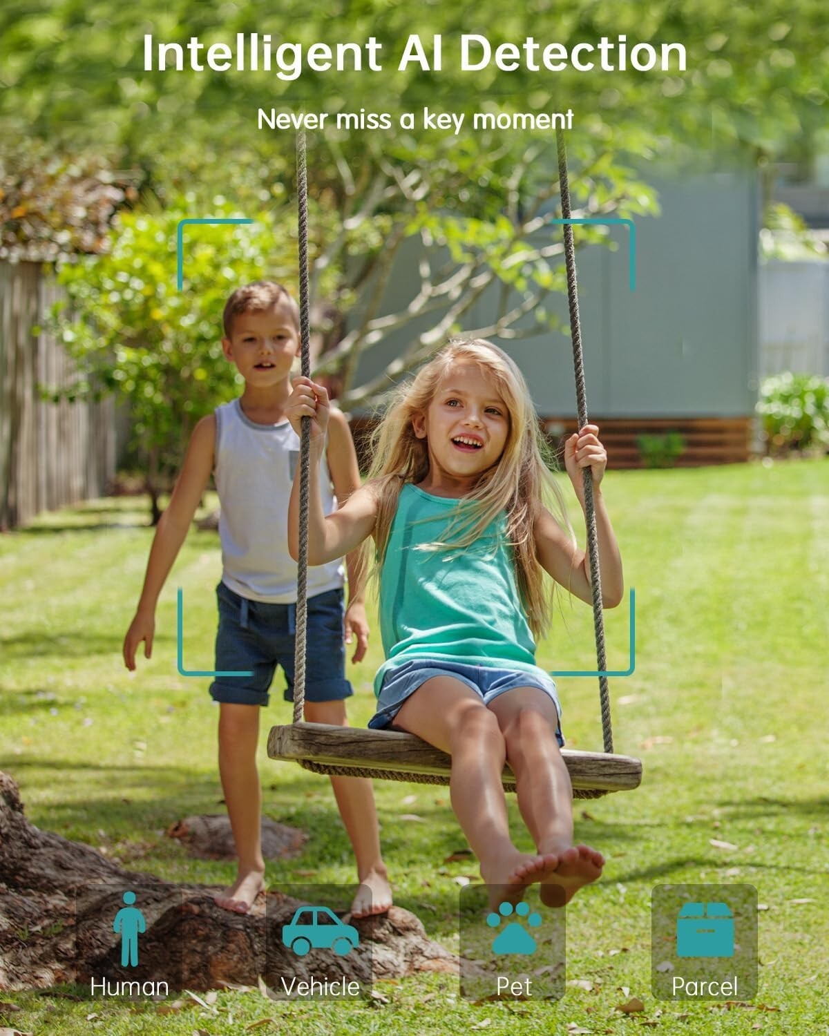 Easy-Install 4-Pack Wireless Security Cameras with Motion Detection Alerts