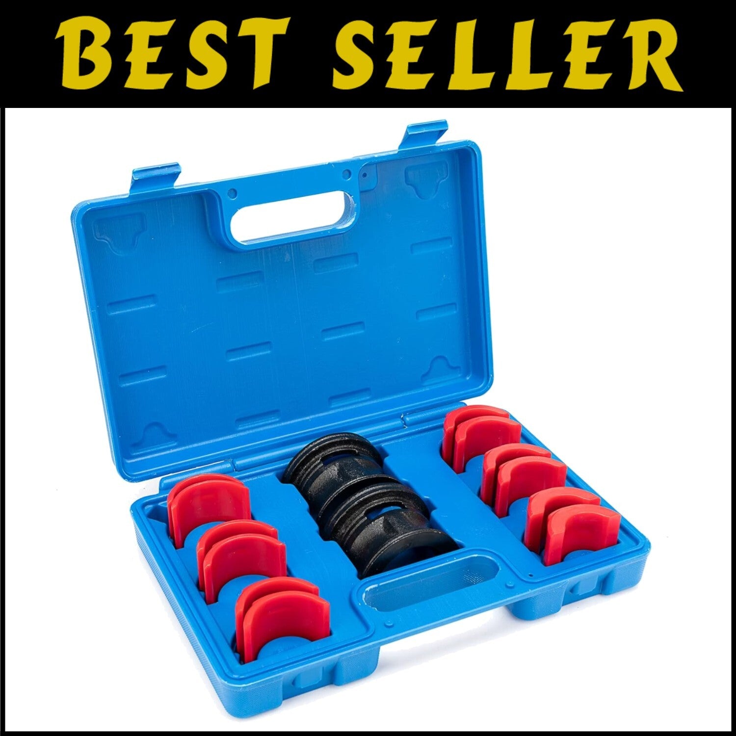14PC Motorcycle Fork Seal Driver Tool Kit - 6 Sizes for Reliable Repairs