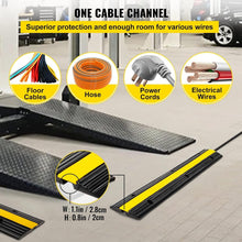 Load image into Gallery viewer, Heavy-Duty 4-Piece Cable Ramp Set - Protect Wires Safely Outdoors &amp; Indoors