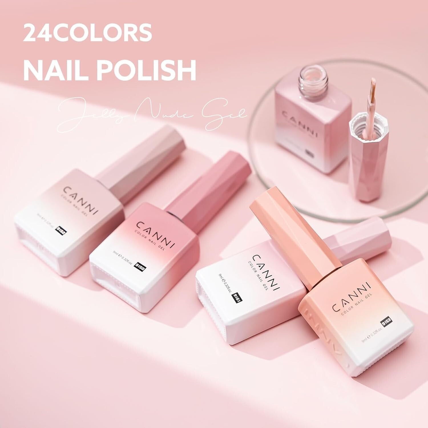 Ultimate 30 Pcs HEMA-Free Gel Nail Polish Kit - Perfect Gift for Nail Lovers