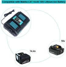 Load image into Gallery viewer, Simultaneous Dual Port Charger for 18V/36V Batteries - Improves Tool Performance