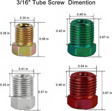 Load image into Gallery viewer, 25ft Copper-Nickel Brake Line Set – 1/4 &amp; 3/16 Tubing with 32 Fittings included