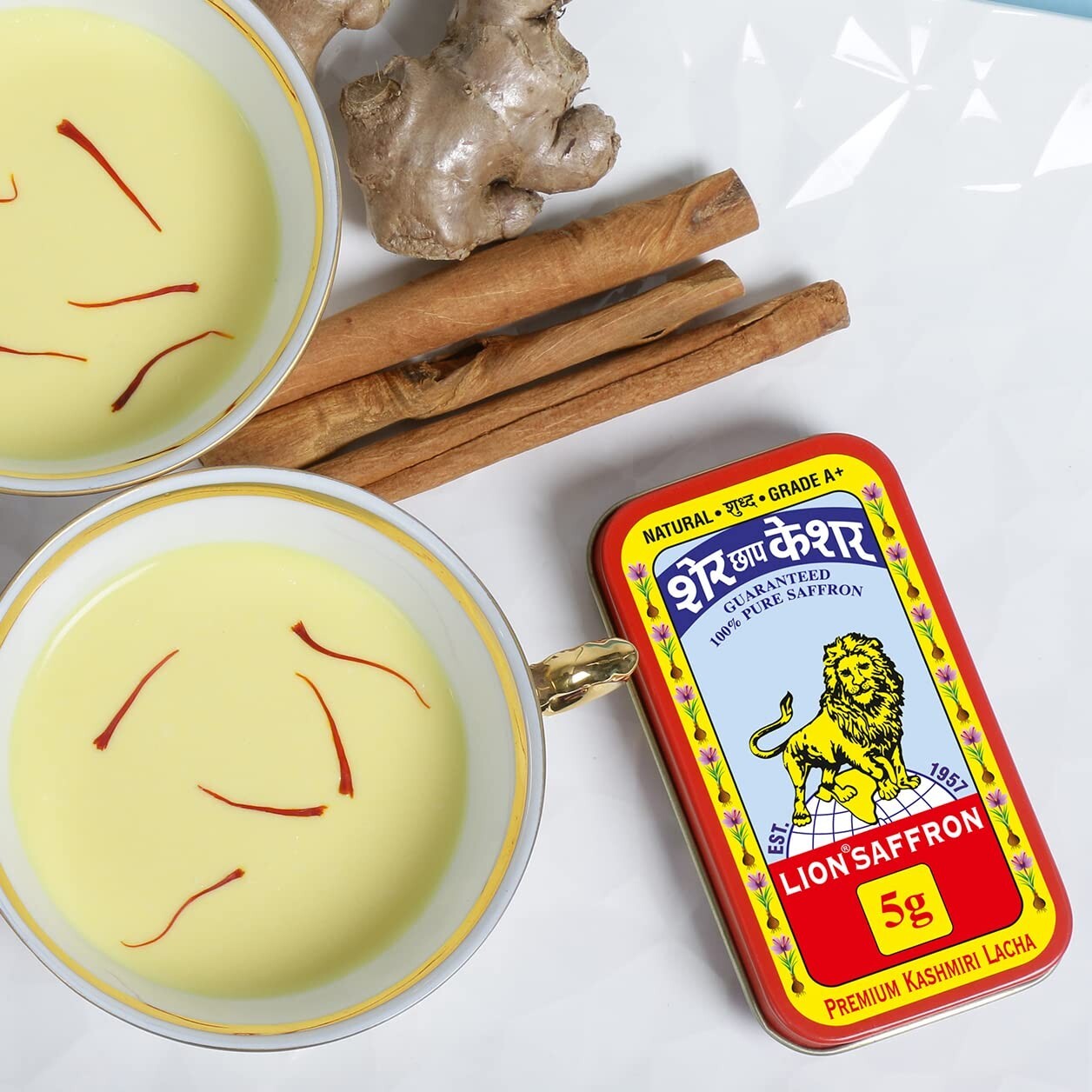 5g Premium Kashmiri Saffron Grade A+ for Culinary & Beauty Use | Organic Kesar