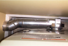 Load image into Gallery viewer, Lightweight 12" Dryer Vent Coupling with Flame Resistant Hose for Efficiency