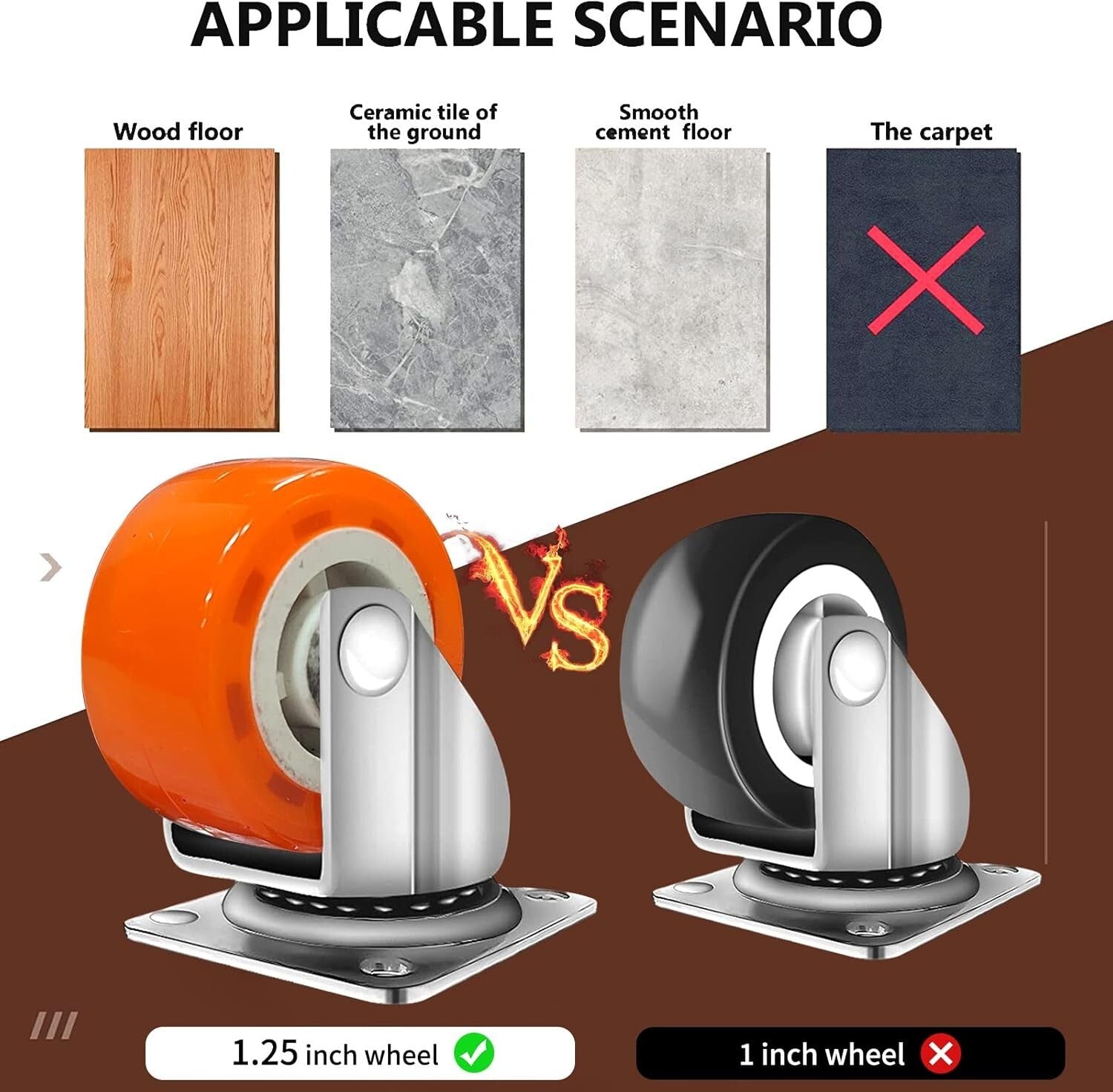 Durable Furniture Dolly Set with 16 Wheels - Ideal for Sofa, Piano, and More