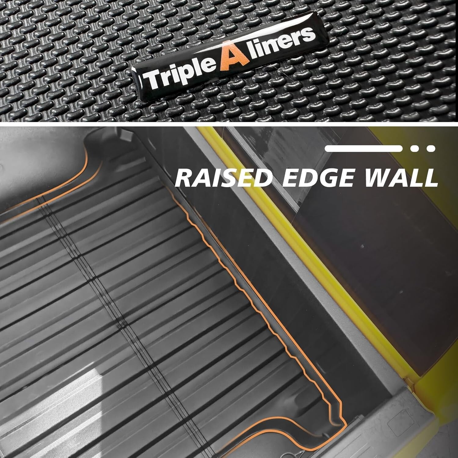 All-Weather TPE Truck Bed Mat & Full Set for 2019-2025 RAM 1500 Accessories