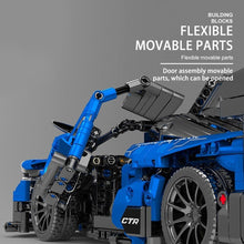 Load image into Gallery viewer, Hands-On 1:14 Supercar Building Blocks Kit with Realistic Features - 1404 Parts